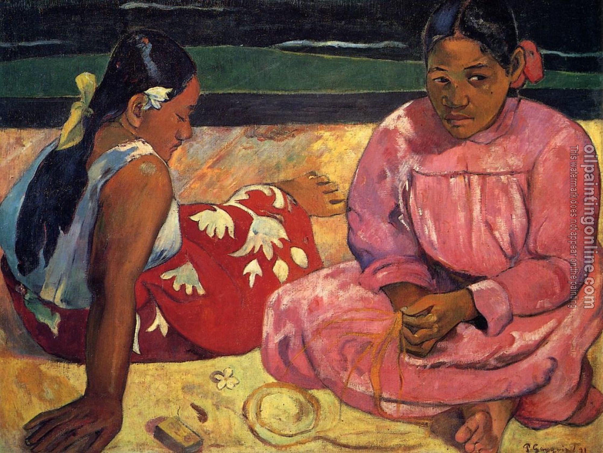 Gauguin, Paul - Two Women on the Beach